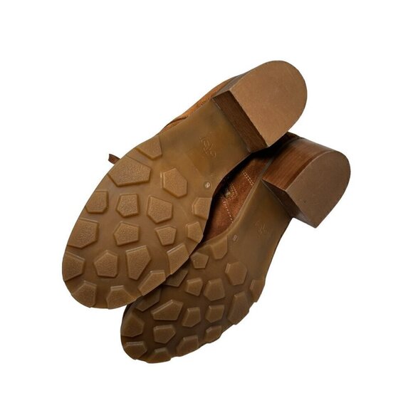 OTBT Arc Water Resistant Lace-Up Bootie Camel Suede size 8 New $169 - Picture 7 of 7